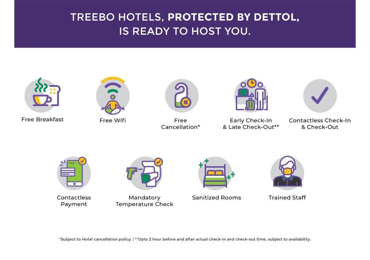 Treebo Trend Wedding Bells Kanpur Hotell Eksteriør bilde